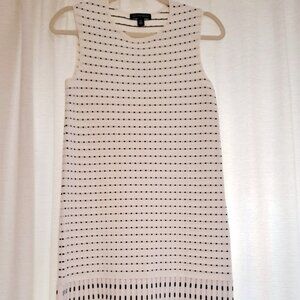 Saks Fifth Avenue Dress, White, S/P